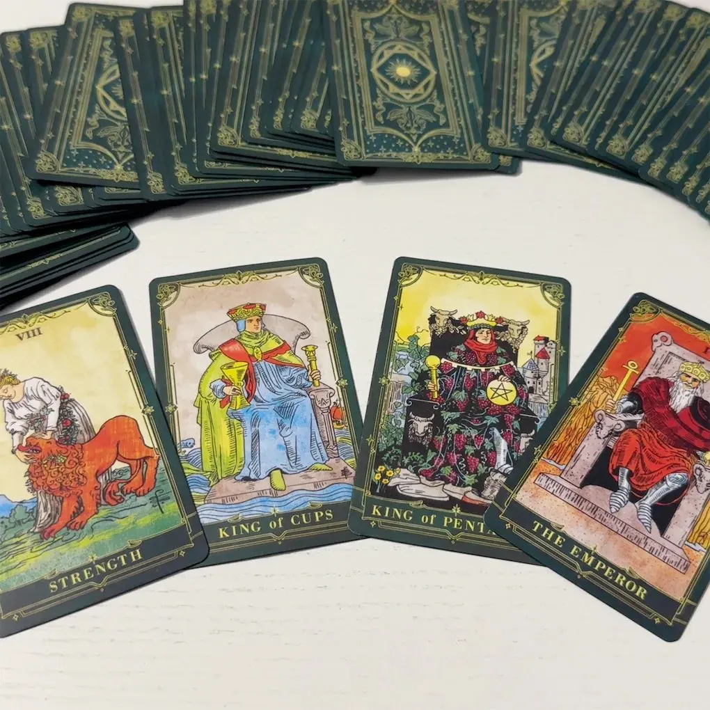 A.E. Classic Tarot Cards – 78-Card Deck with Guidebook