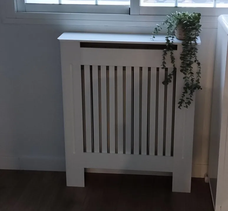 36.2 Inch Tall Large Radiator Cover Horizontal Vertical Cabinet Mdf Grill Shelf S/M/L/XL photo review