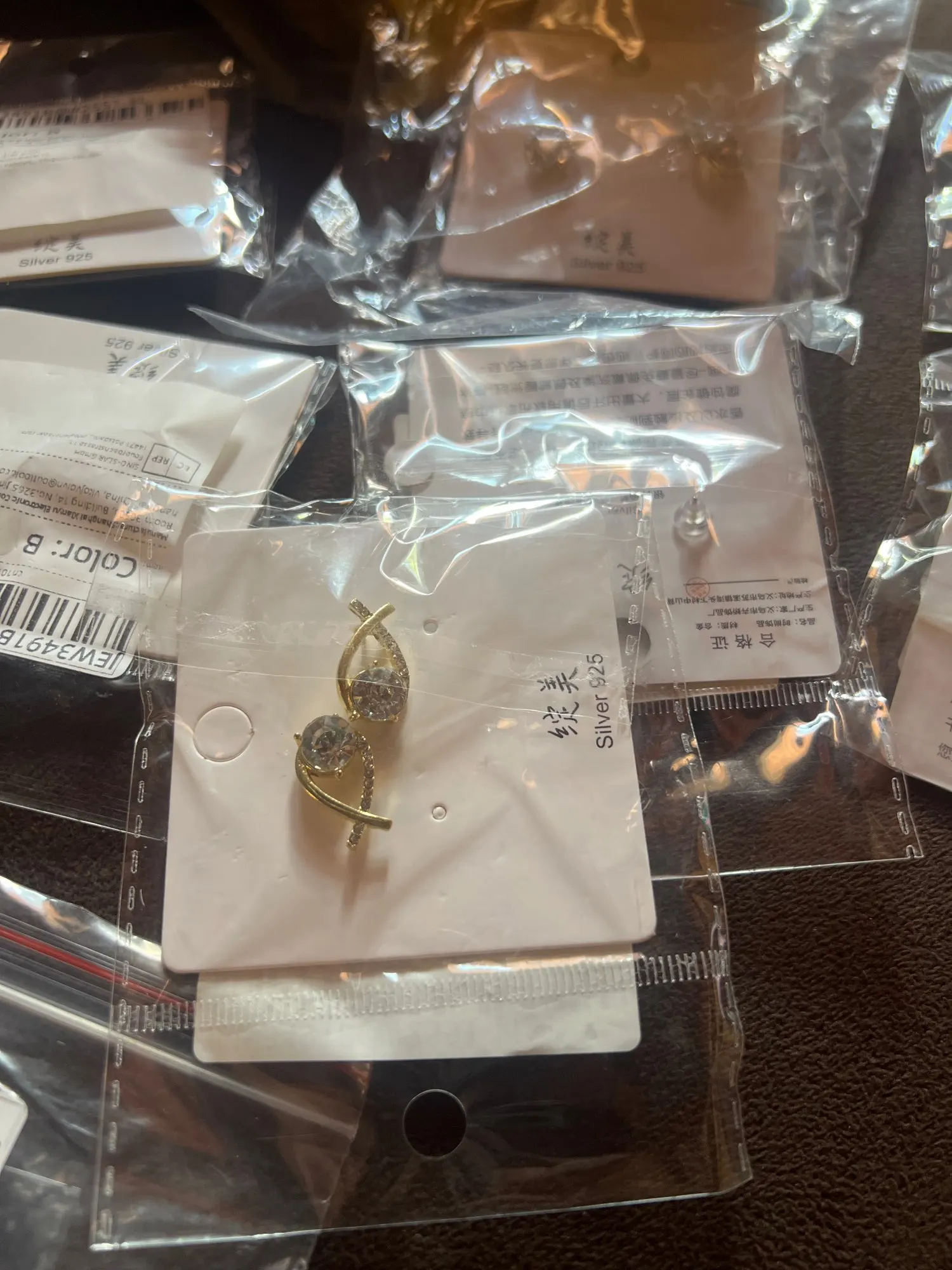 Korean Style Fashion Cross Stud Earrings photo review