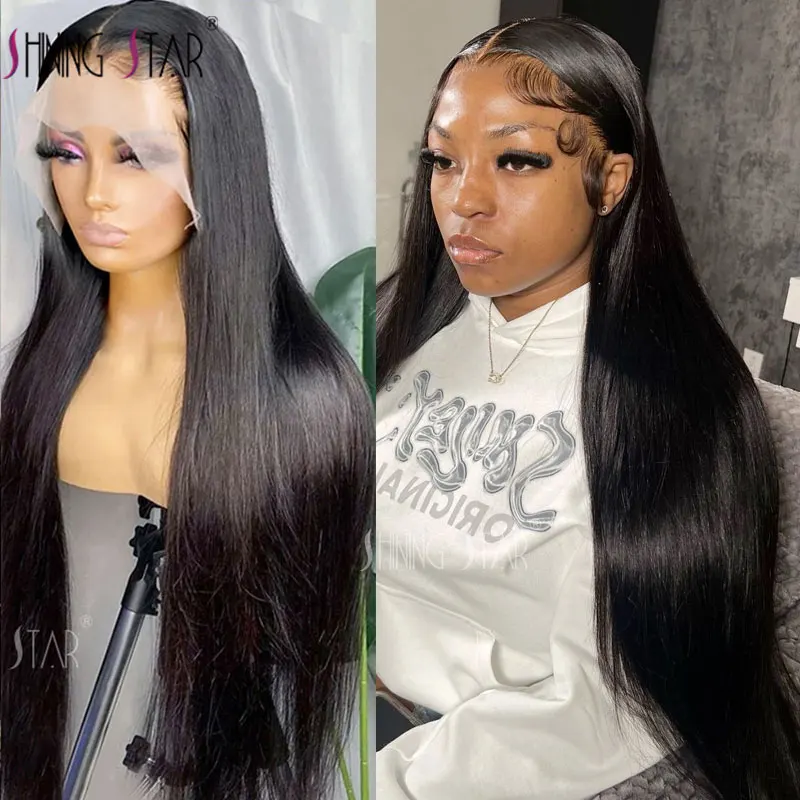 

HD Lace Front Human Hair Wigs Straight 13x4 13x6 Transparent Lace Frontal Human Hair Wigs Pre Plucked HD Lace Wigs For Women