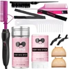 GOIPLE Hot Comb Hair Straightener Electric Heating Comb Fast Heating Slick Women Broken Flyaway Hair Wax Stick for Hair Styling 1