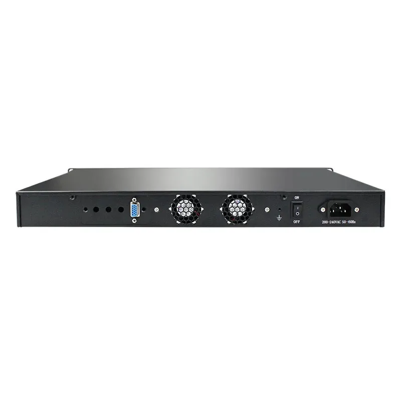 Servidor Rackmount Intel N5105 J4125 Quad Core PC Firewall con 6 enrutadores suaves Intel I225 I226 NICs para pfSense OPNsense AES-NI, 1U