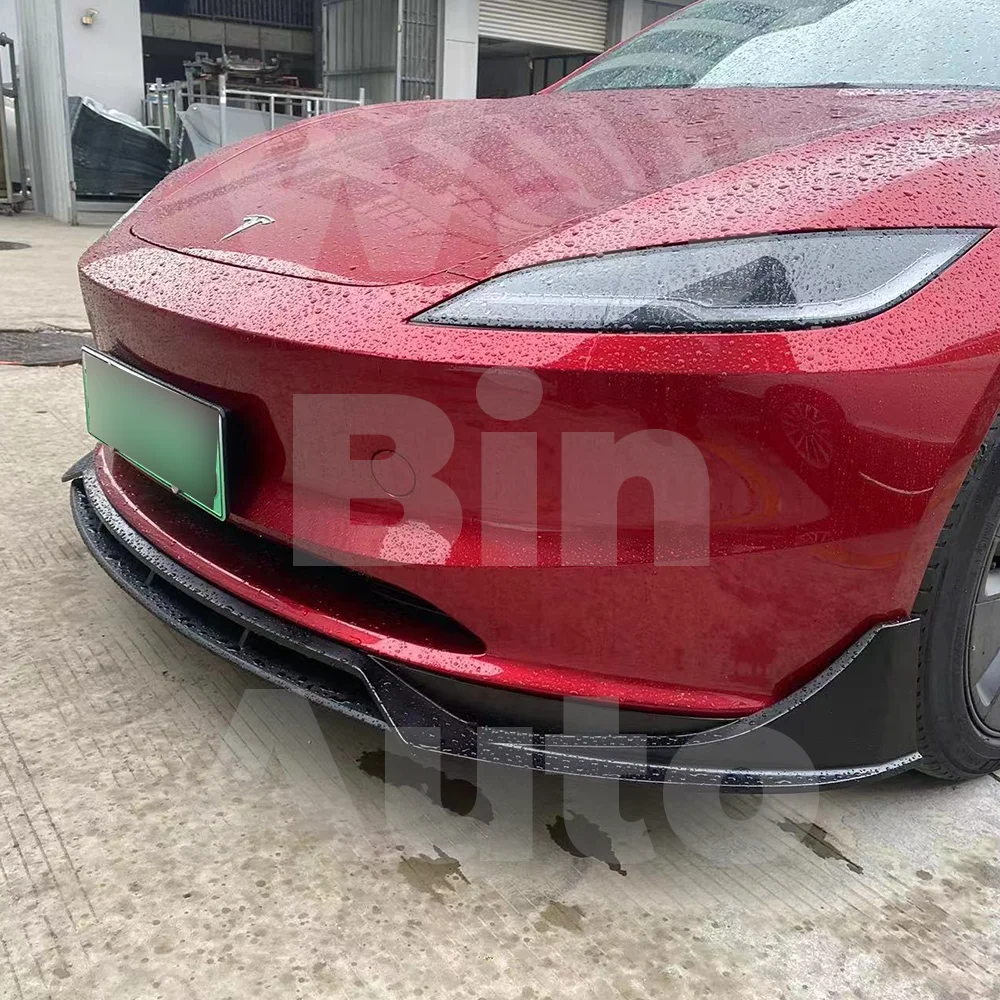 Tesla New Model 3 Highland 2024 Fast Aero Body Kit Bumper Lip Rear Diffuser Spoiler Tuning Accessories For Model 3 Highland 2024