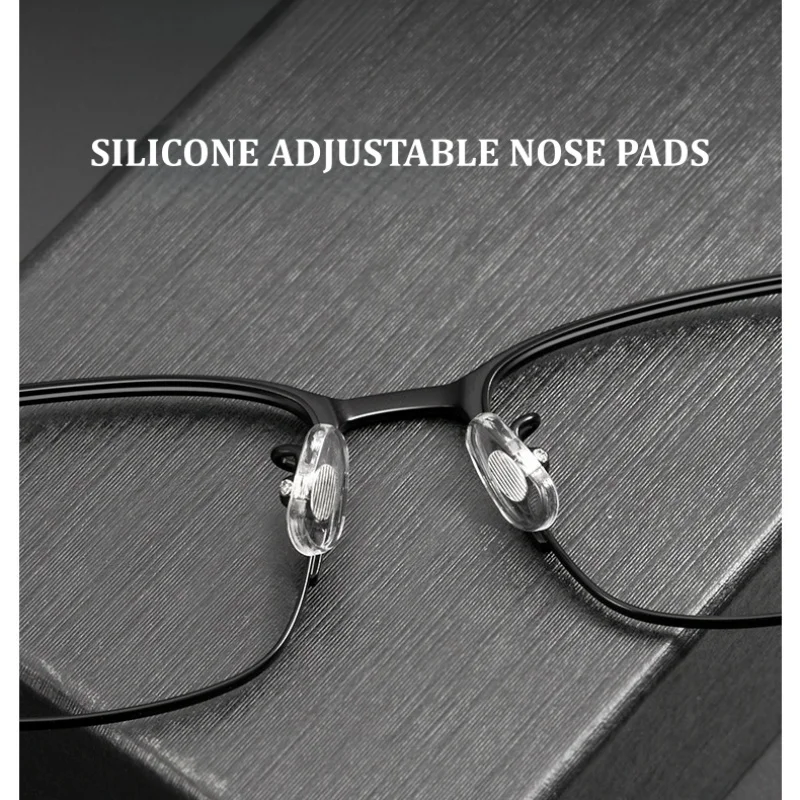 Chashma Unisex Full Rim Polygon Square Titanium TR 90 Eyeglasses 703312 Image 5