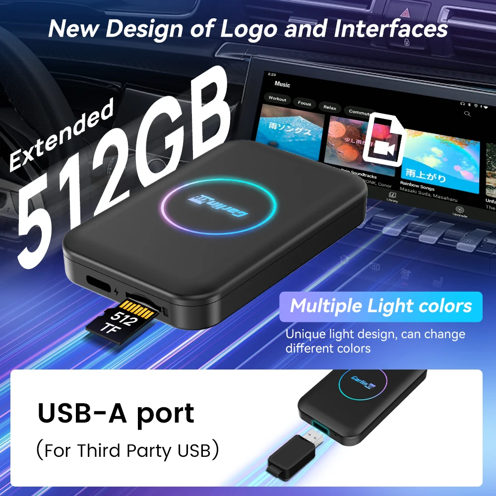 CarlinKit CarPlay Ai Box Lite  CarPlay ȵ̵ TV ڽ OEM ڵ ȵ̵ ڵ  Ƽ̵  Ʈ ڽ