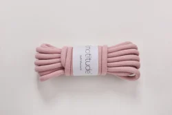 Thick Natural Cotton Braid Rope - 10mm, 5m Bundle (11 VINTAGE PINK)