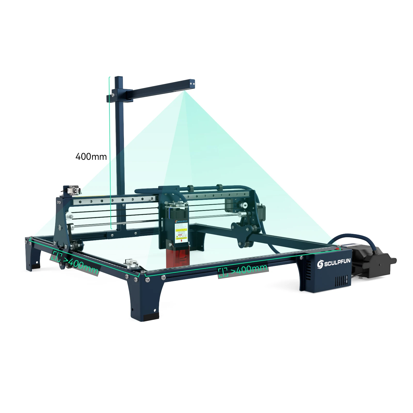 

Новый модуль лазерной камеры SCULPFUN CAM500 Lightburn для лазерного гравера точное позиционирование изображения отслеживание процесса записи