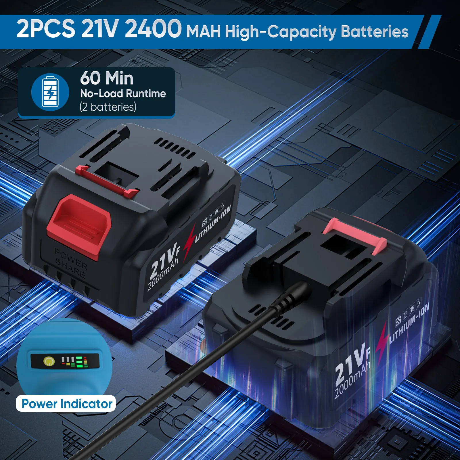 1000 W bürstenloser kabelloser elektrischer Winkelschleifer, 125 mm, Multifunktions-Polierer, 3-Gang-verstellbar, für den Haushalt, DIY-Elektrowerkzeug – Detail 7