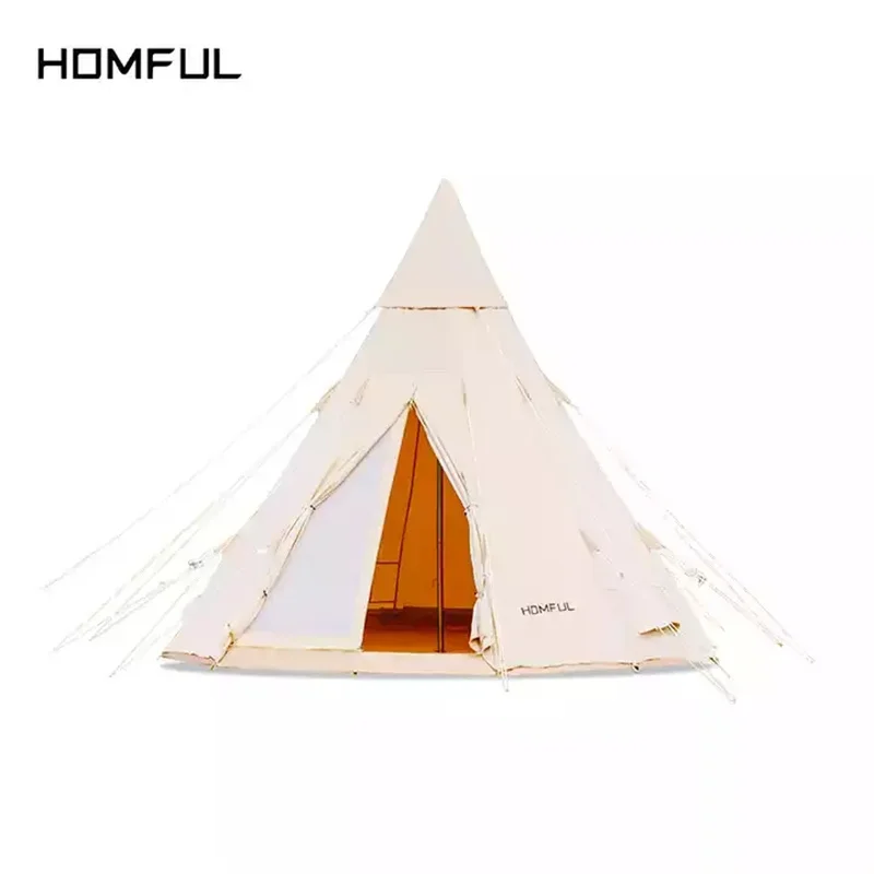 Homful Nuovo Arrivo All'Ingrosso 3M/4M Tenda In Tela Di Cotone Glamping Per Tenda Impermeabile Portatile All'Aperto