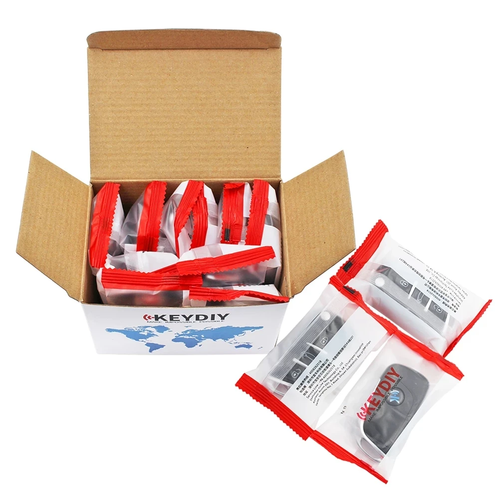 Universal Remote Key 5PCS KEYDIY NB11-2 Multi-functional For KD900+ URG200 KD-X2 NB-Series