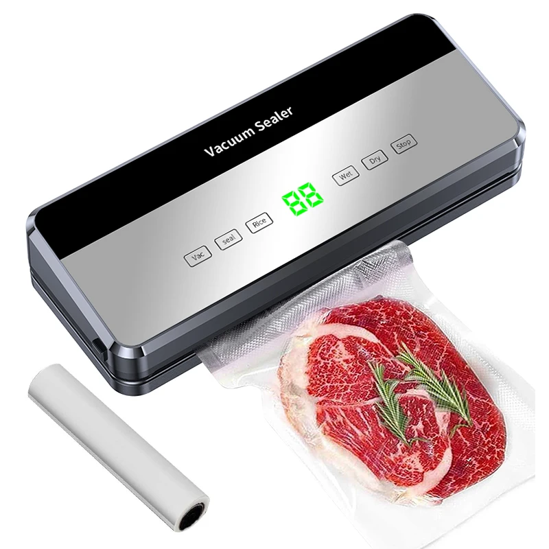 Machine compacte de scelleur sous vide de nourriture de pied de Machine de scelleur sous vide pour la livraison de nourriture nourriture automatique pour la cuisine à la maison