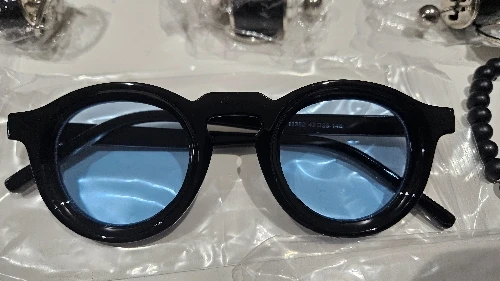 Round Punk Retro Sunglasses  photo review