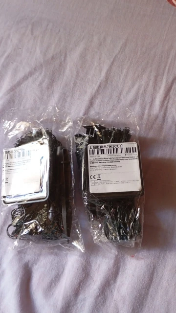 Guirnalda de luces Led Solar para jardín, lámpara impermeable para exteriores, 6V, para Navidad, vacaciones, fiesta, decoración del hogar, 20/50 photo review