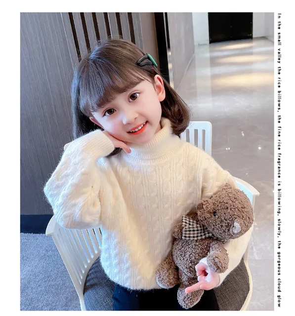 Sweater Girl Solid Color Girl Cardigan Casual Style Sweaters For Children  Spring Autumn Clothes Girl - AliExpress