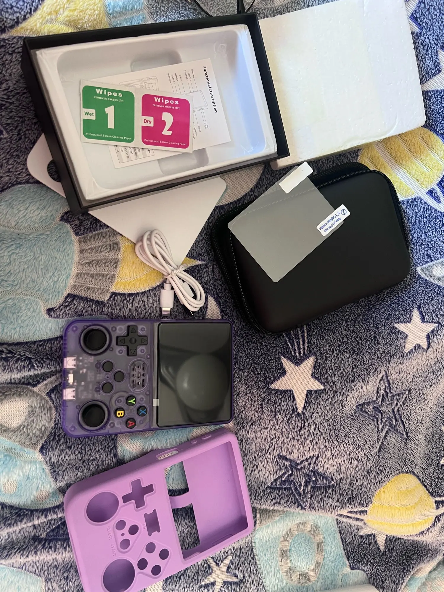 Consola de videojuegos portátil Retro R36S, pantalla IPS de 3,5 pulgadas, juegos precargados de 128GB, reproductor de bolsillo portátil, sistema Linux photo review