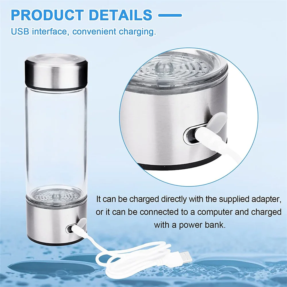 A7e7ccd28e07241d3a93eb59f6712c7f1i Electric Water Filter Hydrogen Generator Lonizer Maker Hydrogen-Rich Antioxidants Bottle Home Appliance Tecnología Wasserfilter