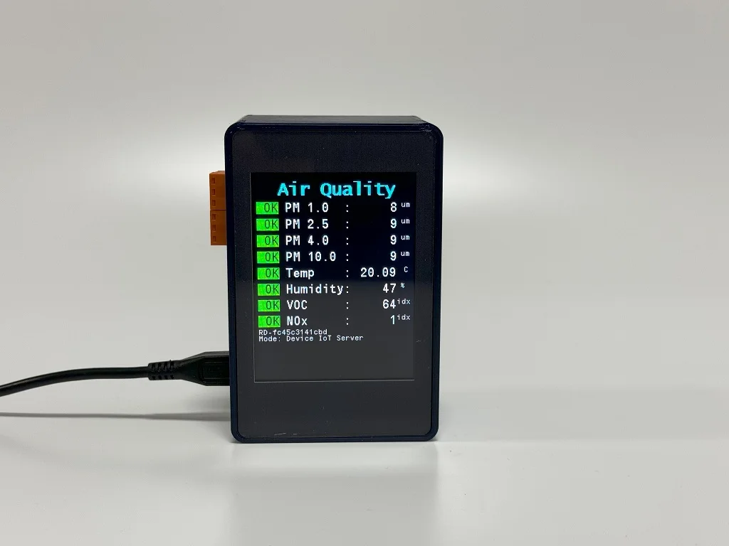 Air Quality Measurement Device(IoT Smart home Temperature Humidity VOC