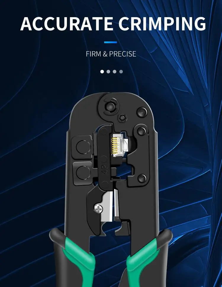 Pro'sKit CP-376TR 4P/6P/8P Telecom Crimping Tool (190mm)Accurate Practical Comfortable Convenient