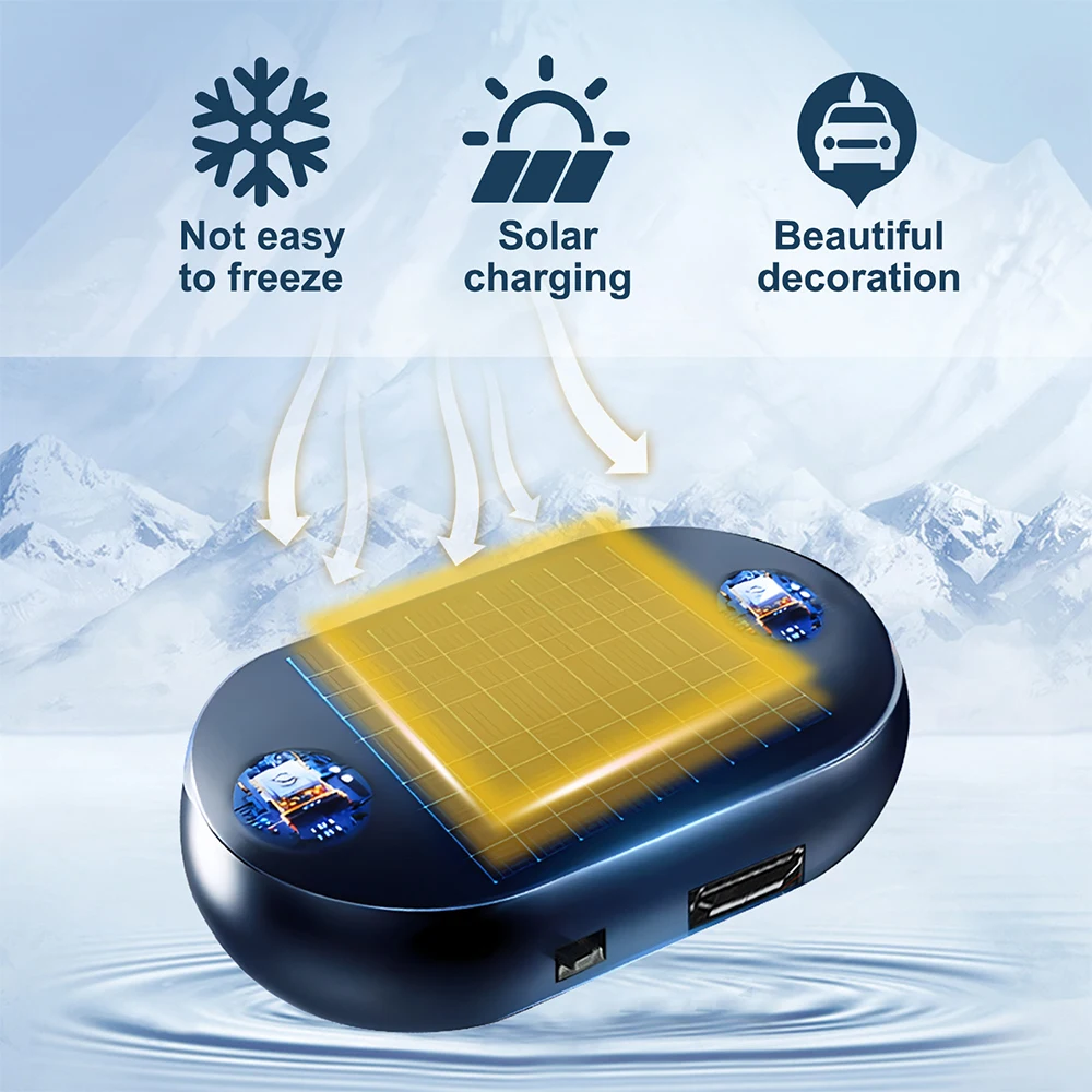 1PC Solar Snow Plow Antifreeze Car Electromagnetic Molecular Defroster Front Rear Windshield Car Snow Removal Instrument windshield deicing instrument,windshield defroster,car deicer