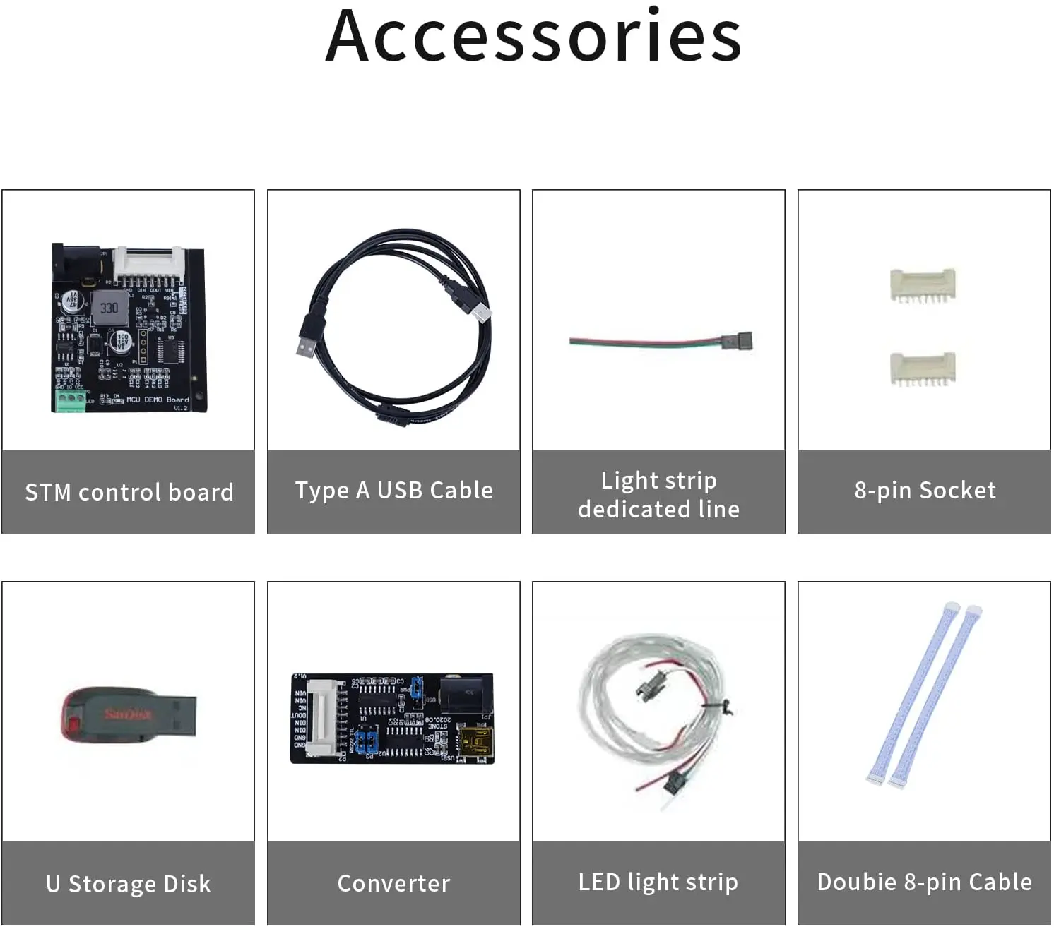 STONE 4.3-10.1 Inch Graphic TFT LCD Module Intelligent Control Board HMI Smart Touch Screen Display with UART Port