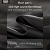 52025 Micromodal Briefs with 100% Mulberry Silk Pouch – Supreme Comfort, Ultimate Softness and Luxurious Feel of Silk 2