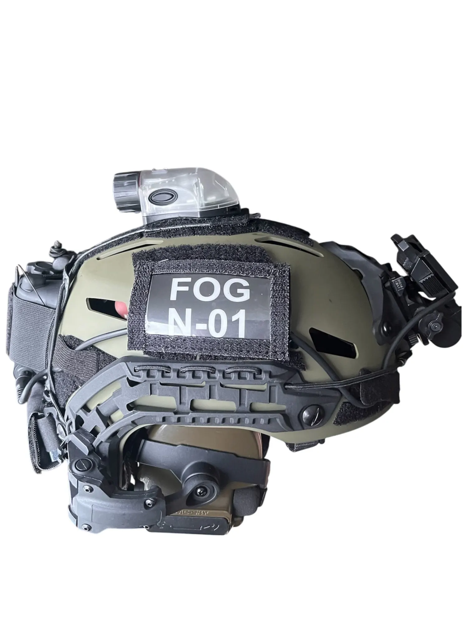 FOG Tactical Digital Armband Outdoor Helmet Backpack Call Sign