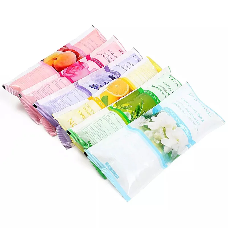 Paraffin Wax Machine Refills Paraffin Wax Block Nourishing Hand Feet For Home Beauty Salon Foot Bath Moisturizing 450g 1BL