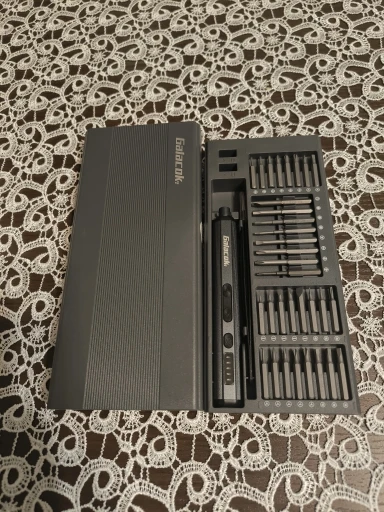 68 IN 1 Precision Electric Screwdriver Set 5 Levels Adjustable Comes Fill Light Professional Mobile Phone IPad Repair Tool photo review