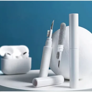 Kit di pulizia per penna per pulizia auricolari per cellulare Spazzola pulita per strumenti di pulizia per cuffie Bluetooth wireless
