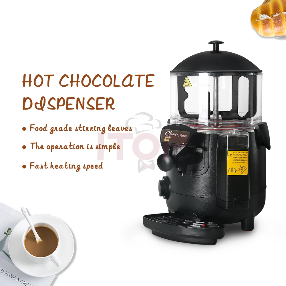 Hot chocolate machine coffee dispenser choco melting chocolate warmer