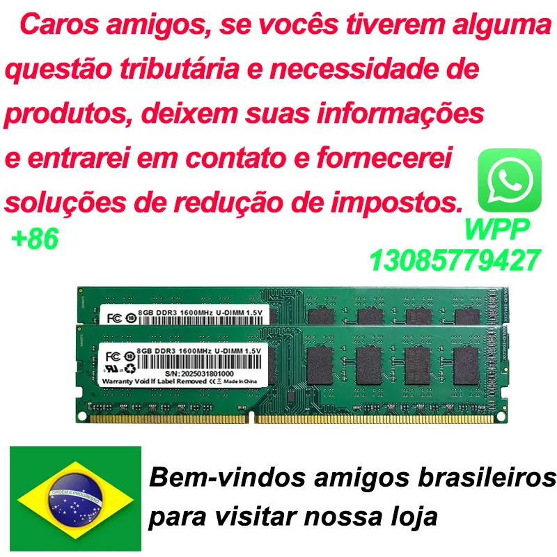 CeaMere DDR3 memoriam 10PCS memória universal para computador
