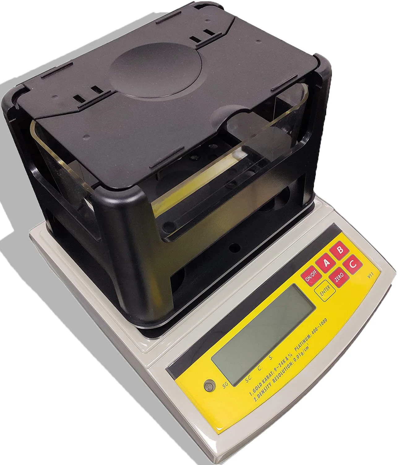 AU 1200K 0.01g/cm3 Gold Karat Detector Machine Digital Electronic