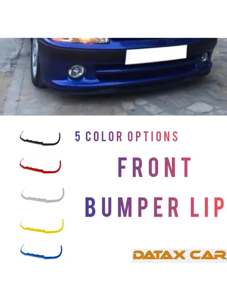 Per Peugeot 106 Gti Cupra R Spoiler Anteriore Paraurti Anteriore Lip Spoiler Lip Universal 3Pcs Body Kit Sport Tuning Protector Quality