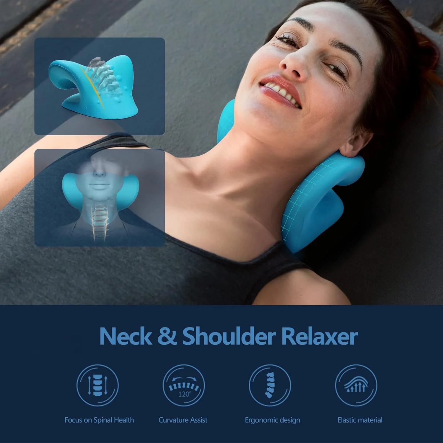 Ergonomic Cervical Neck Support Pillow 4