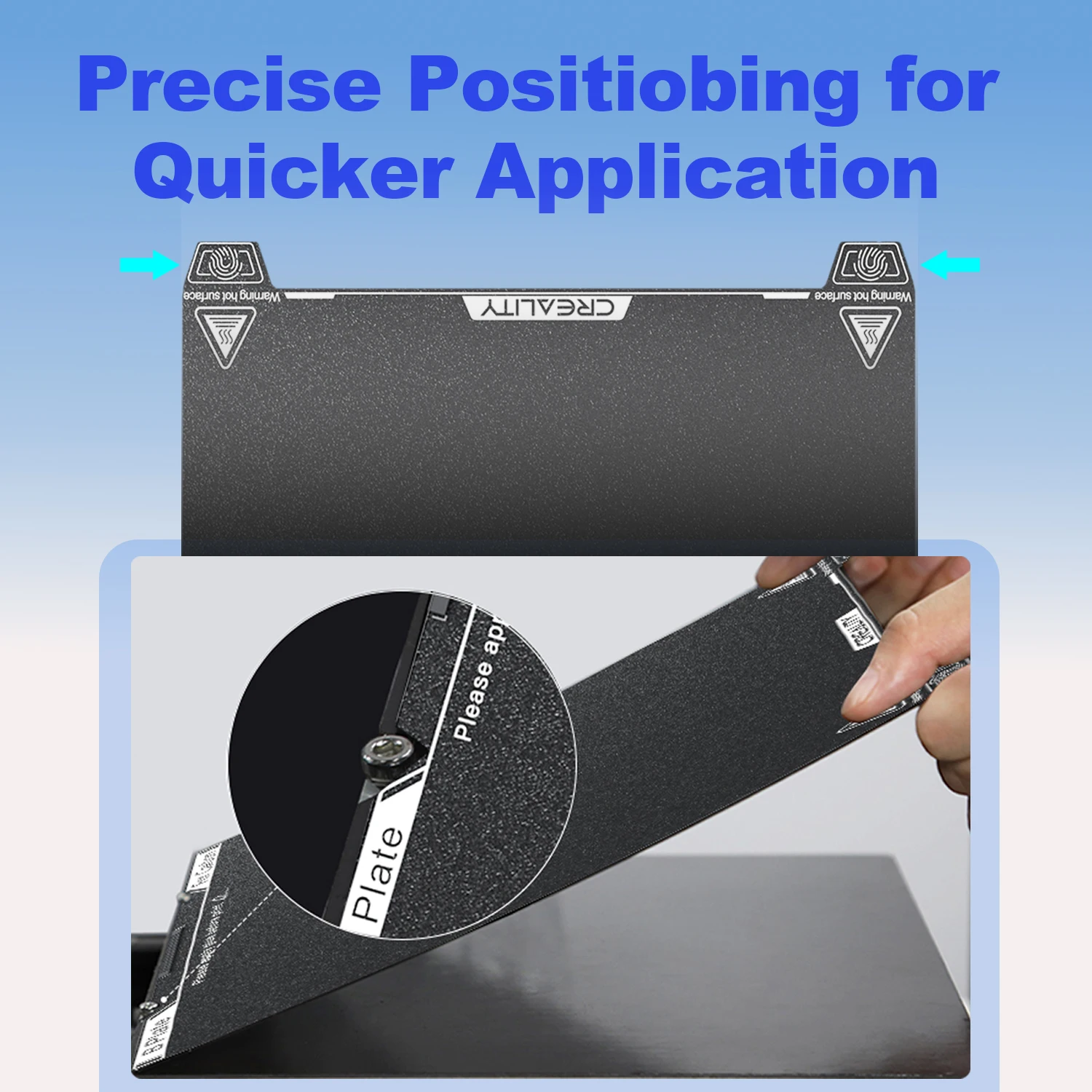 Creality K1C,K1 Max PEI 빌드 플레이트, 부드러운 자석 없음, 마그네틱 용수철 스틸 프린트 베드, K1C,Ender-3 V3 Plus 3D 프린터용