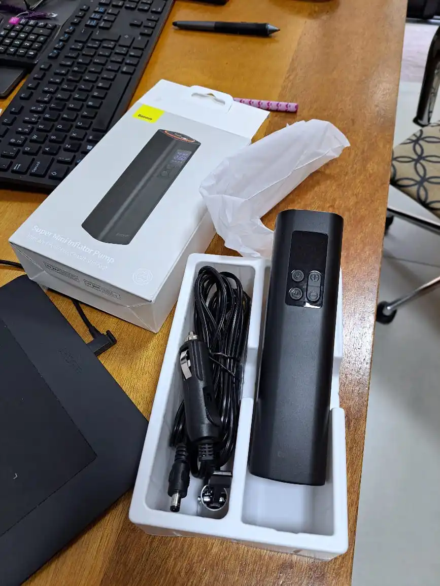 Versatile & Portable Air Pump for Cars & More photo review