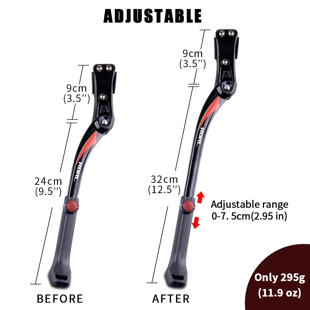 Cavalletto laterale per bicicletta da 20 a 28 pollici Bike