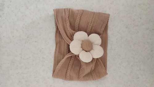 Cute Floral Nylon Baby Headband photo review