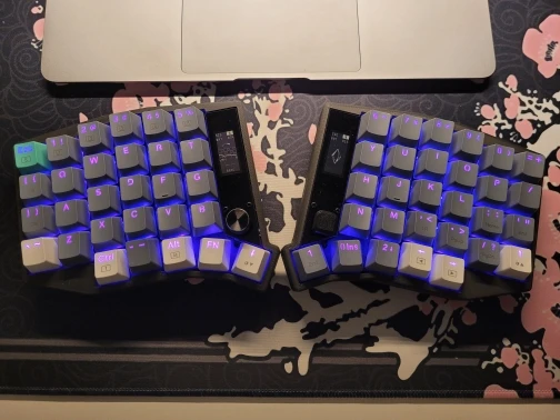 Sofle Split Keyboard Kit Dual Mode Wired Bluetooth Wireless Split