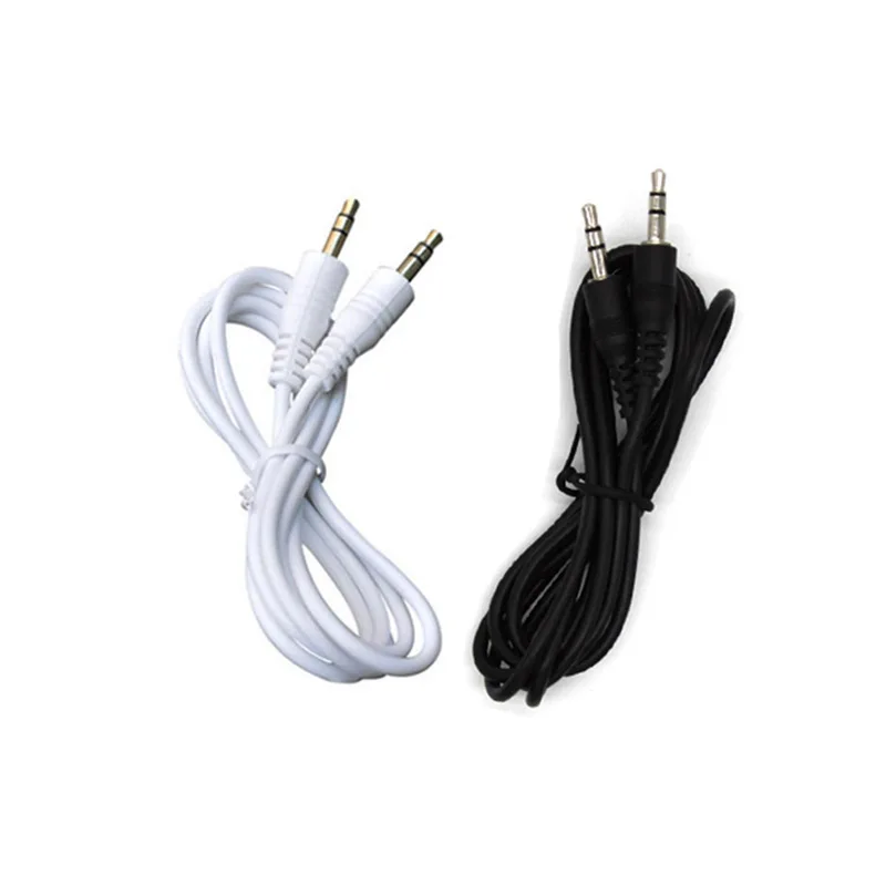 3.5mm AUX 오디오 케이블 남성-남성 스테레오 잭 코드(자동차 스피커, 노트북, PC, 스마트폰, MP3 헤드폰용)