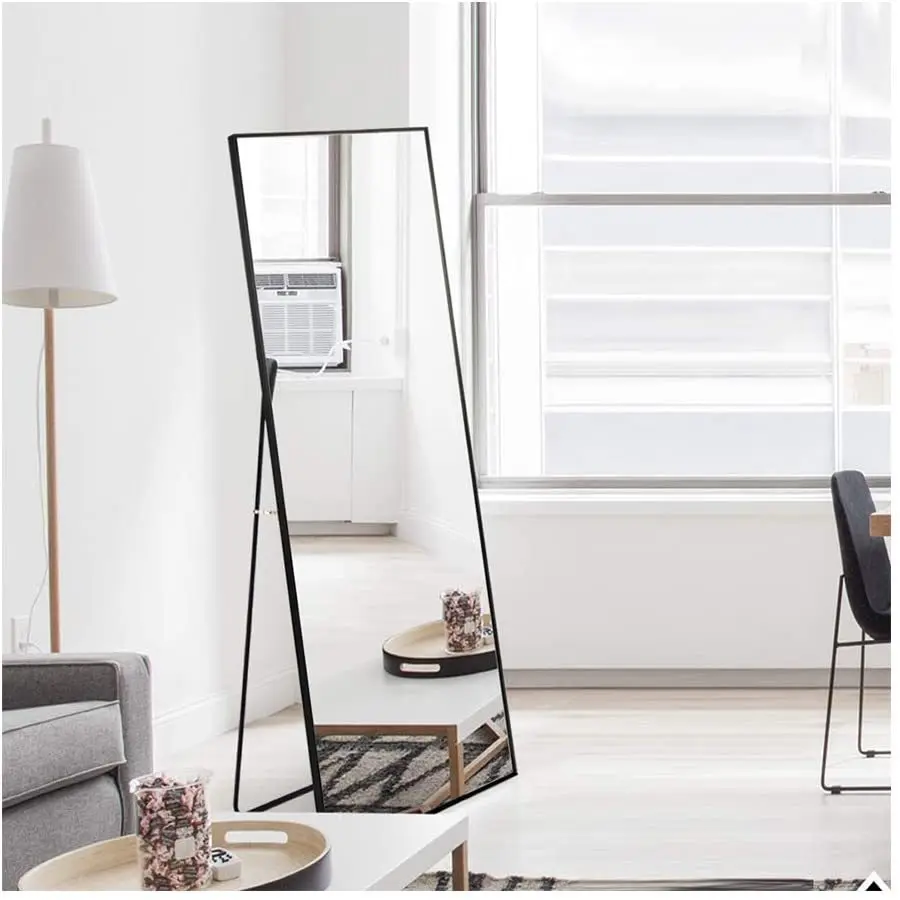 Rosahqnda Full Length Mirror 53x162cm Standing Mirror,Wall Mounted, Leanning, Floor Mirror,Full Body as Dressing Vanity Mirror