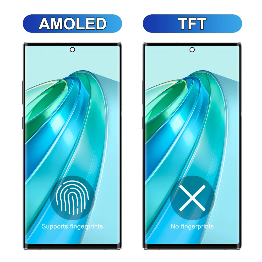 Kit Schermo LCD + Touchscreen Per Samsung Note10+ (SM-N975) - Sostituzione 6.8 Pollici (Argento) - 3