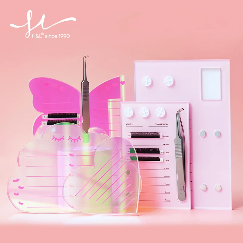 

LASHLADYLashExtensions Mixed Tray Eyelash Organising Board Eyelash Extensions Beauty Eyelash Tool ConsolePlateSalon/Individual