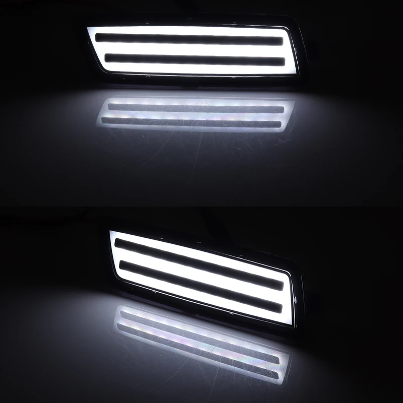 2pcs LED Car Side Marker Lights Sequential Turn Signal Lights For Volkswagen 200