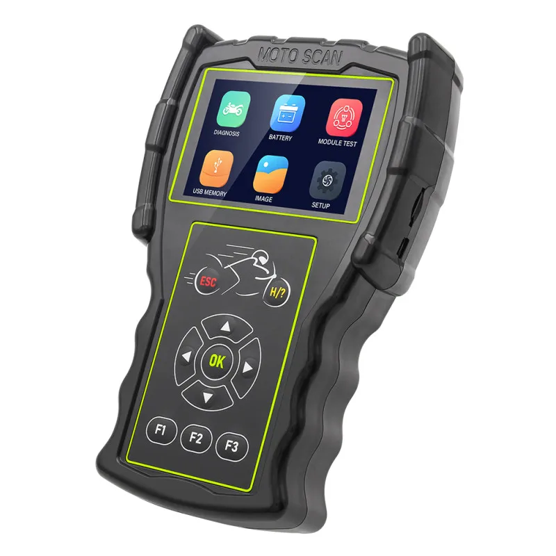 Newest JDiag M100 Pro Motorcycle Diagnostic Tool D87 D88 Function Scanner Simple Version Multi-Language For Brand Motorcycle