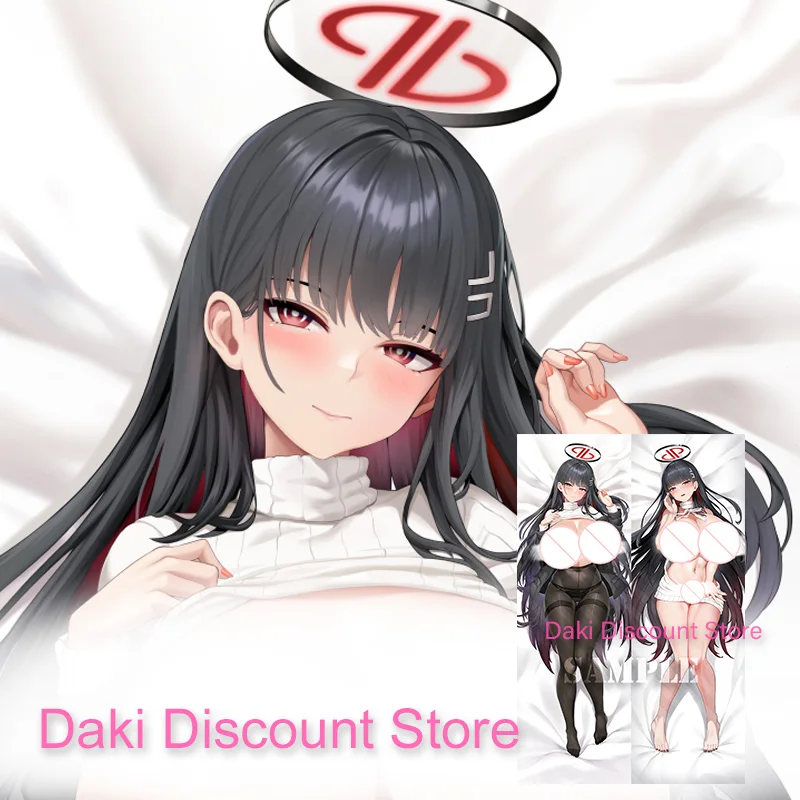 

Двусторонняя наволочка Dakimakura Rio с принтом из аниме