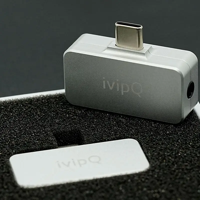 HIFI Integrated Digital Audio Signal Processor Type-C to 3.5mm or 4.4mm 32-bit audio processor