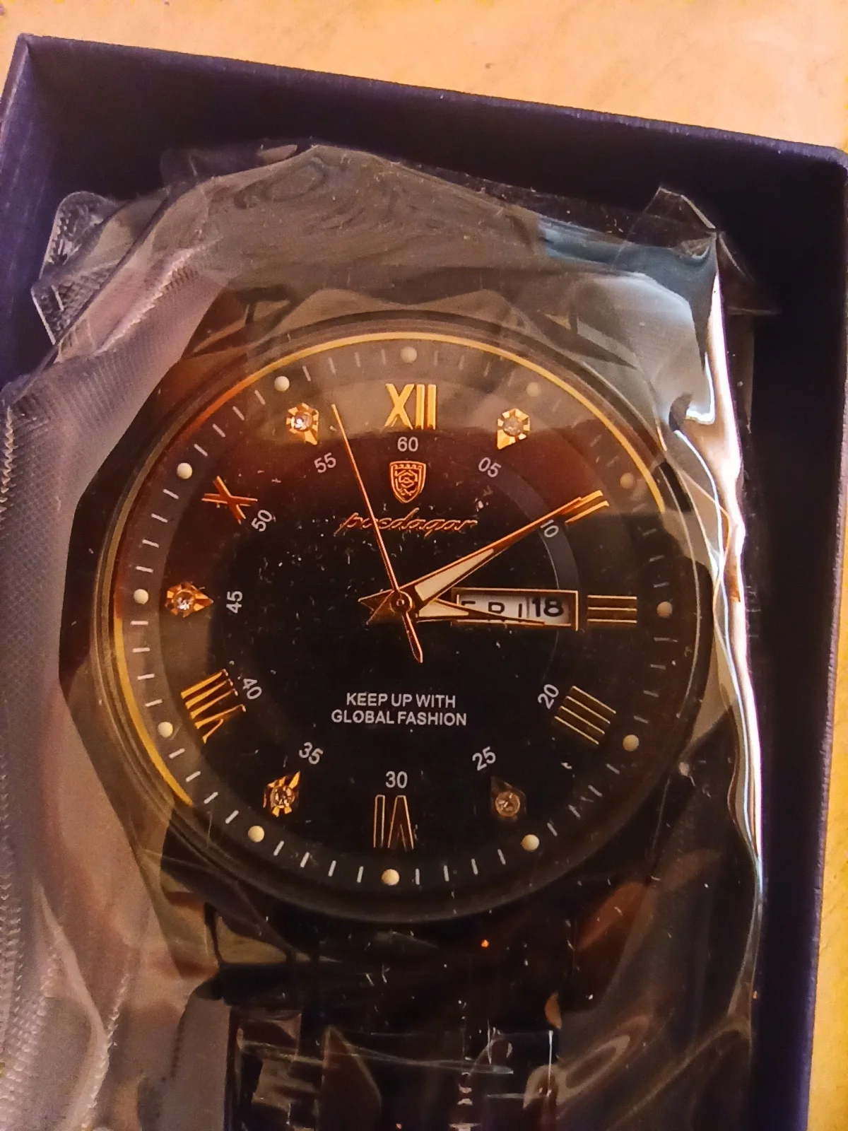 POEDAGAR Luxury Man Wristwatch photo review