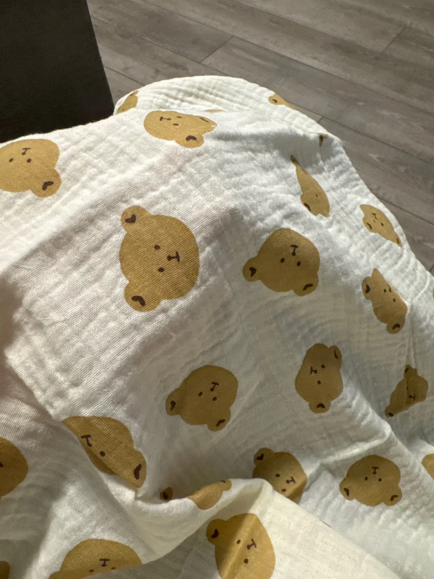 100X100cm Baby Receive Blanket for Newborn Cotton Muslin Swaddle Blanket Bedding Infant Bath Towel Baby Items Mother Kids photo review