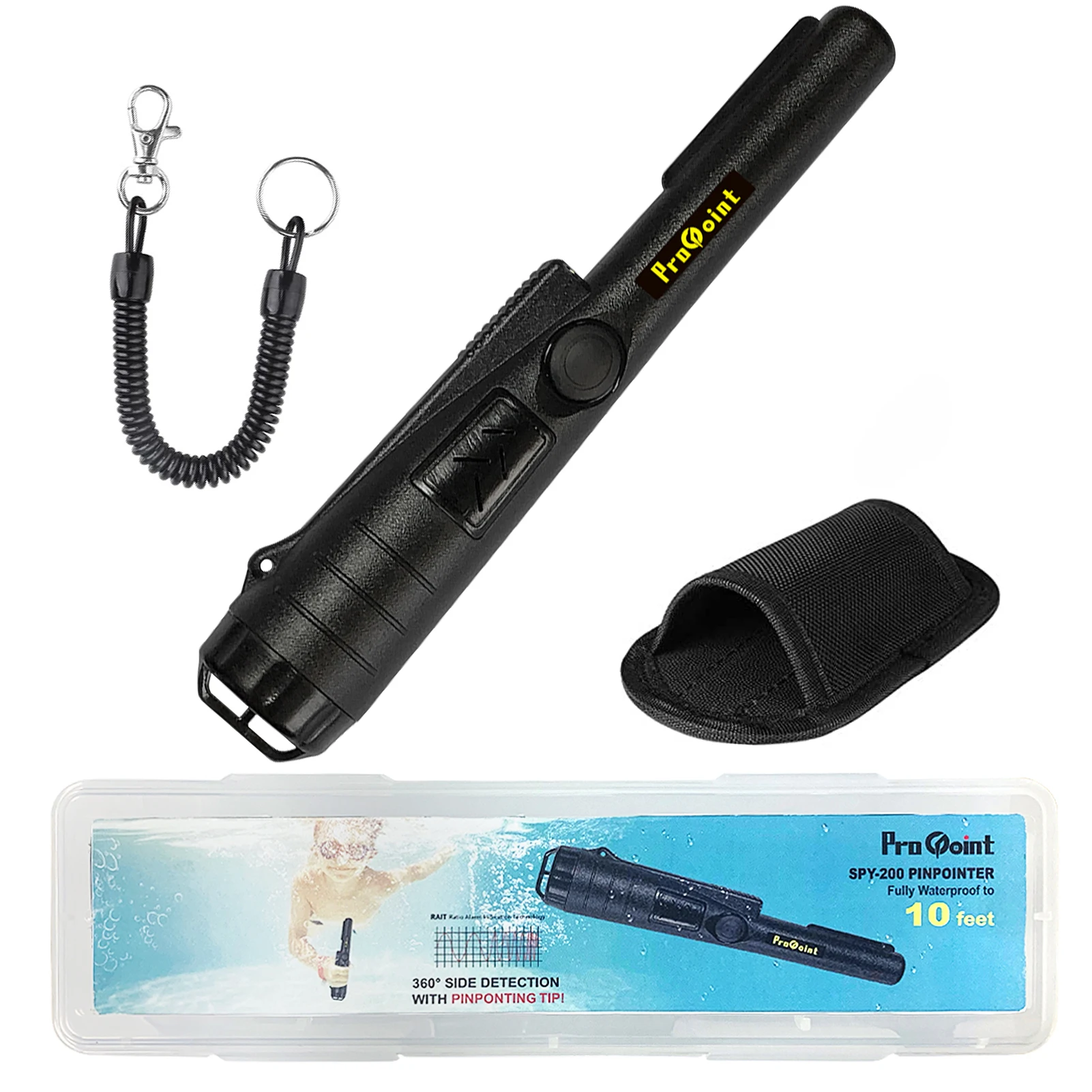 Lab Mix Pointerwaterproof Metal Detector With Sound & Vibration Alerts -  Professional Gold Finder